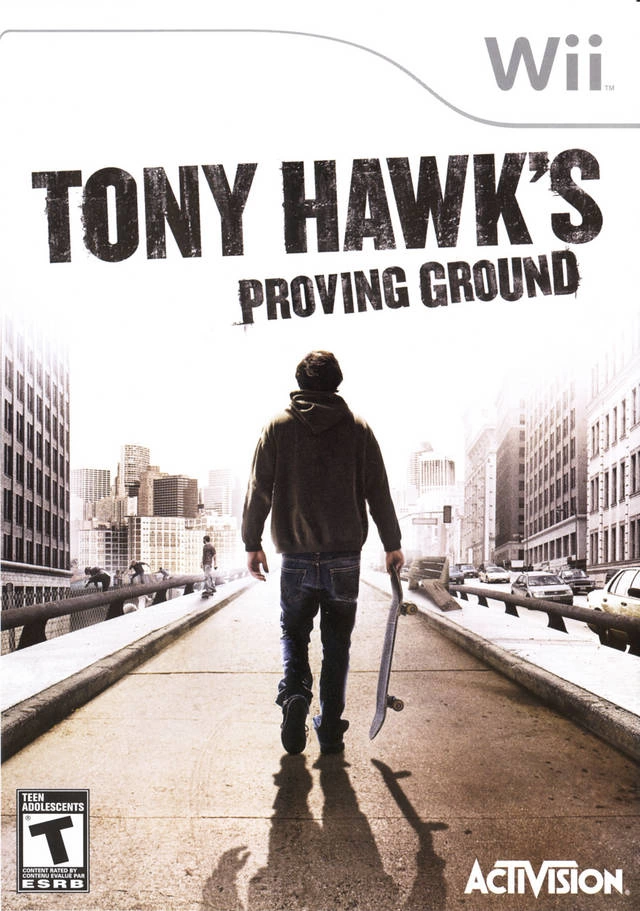 Capa do jogo Tony Hawks Proving Ground