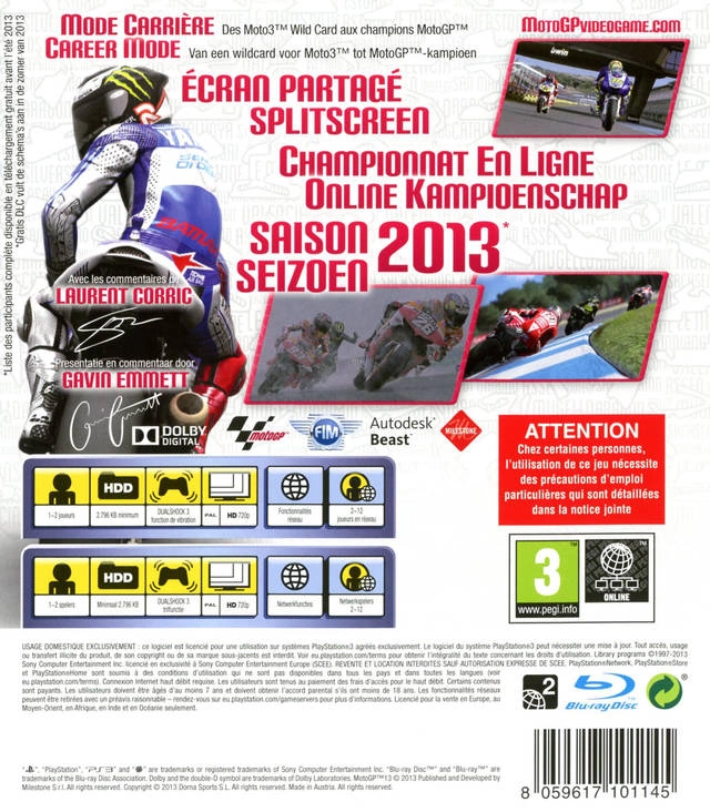 Capa do jogo MotoGP 13