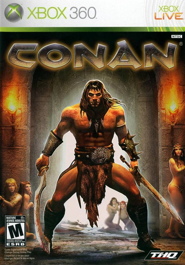 Capa do jogo Conan