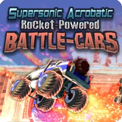 Supersonic Acrobatic Rocket-Powered Battle-Cars cover