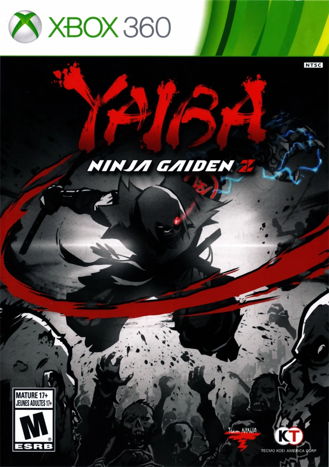 Capa do jogo Yaiba: Ninja Gaiden Z