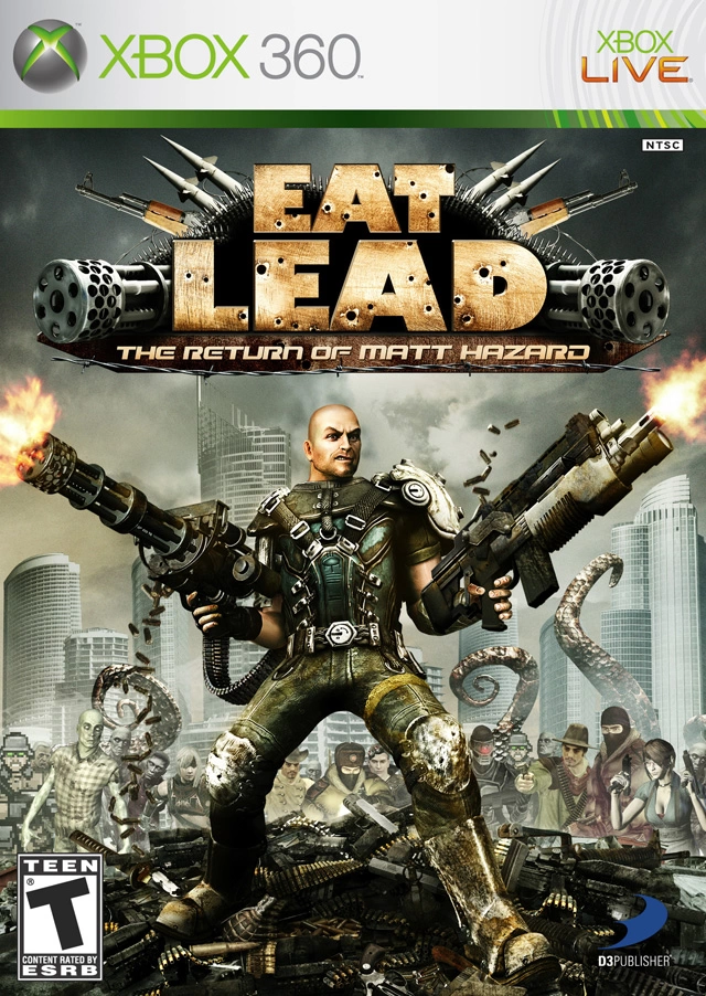 Capa do jogo Eat Lead: The Return of Matt Hazard