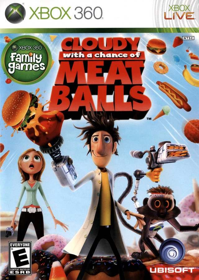 Capa do jogo Cloudy with a Chance of Meatballs