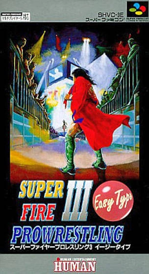 Capa do jogo Super Fire Pro Wrestling III: Easy Type