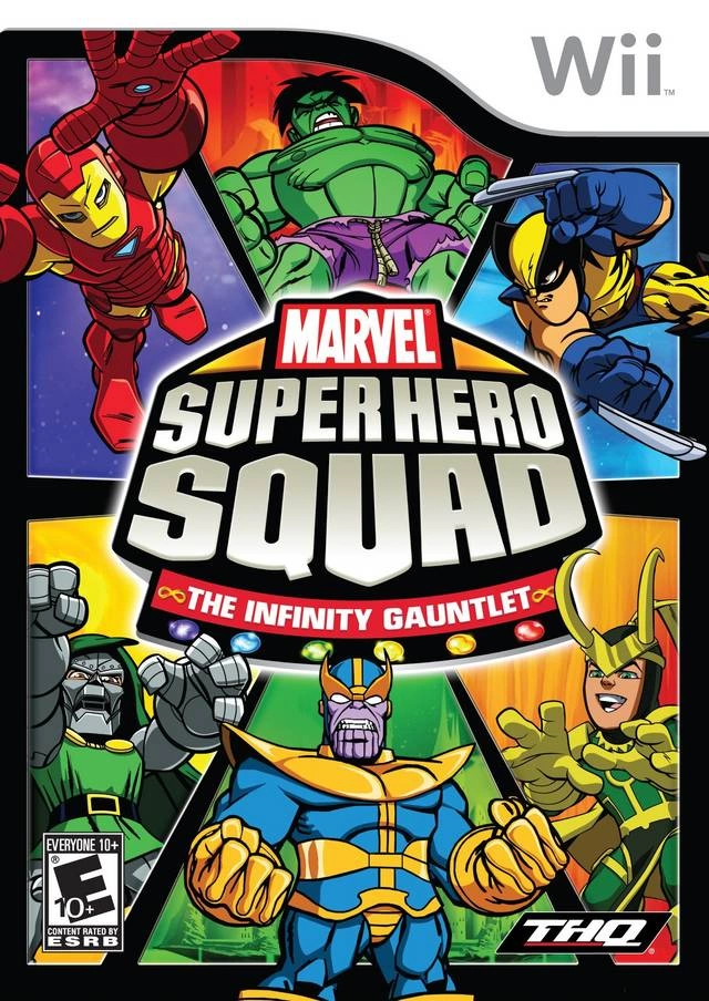 Capa do jogo Marvel Super Hero Squad: The Infinity Gauntlet