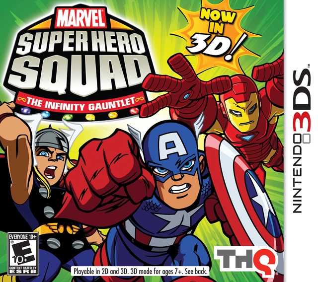 Capa do jogo Marvel Super Hero Squad: The Infinity Gauntlet