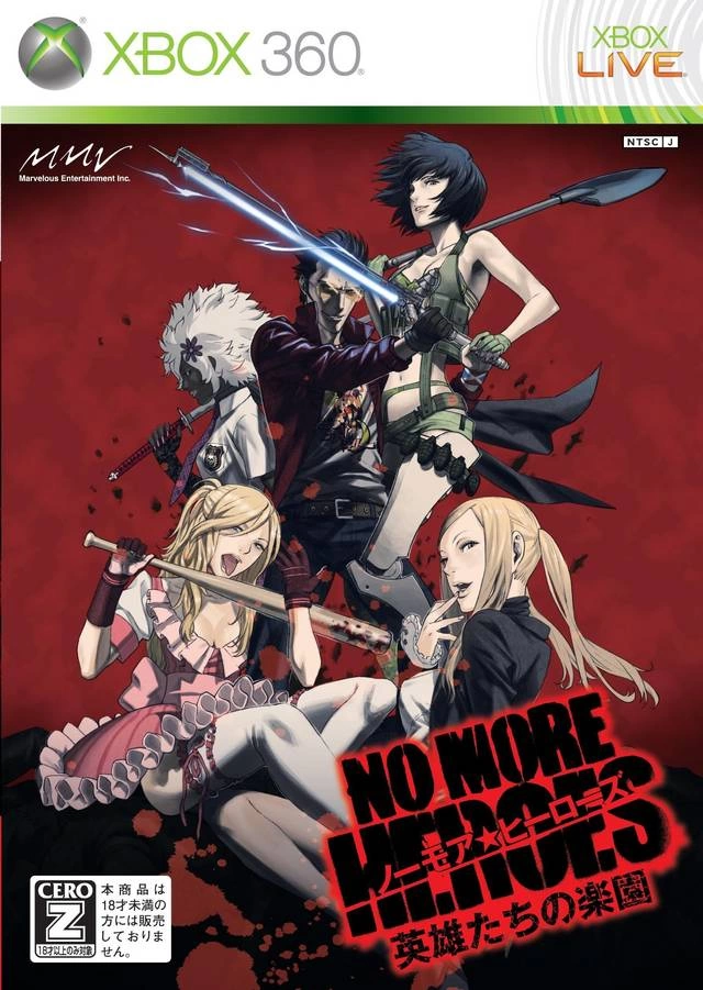 Capa do jogo No More Heroes: Heroes Paradise