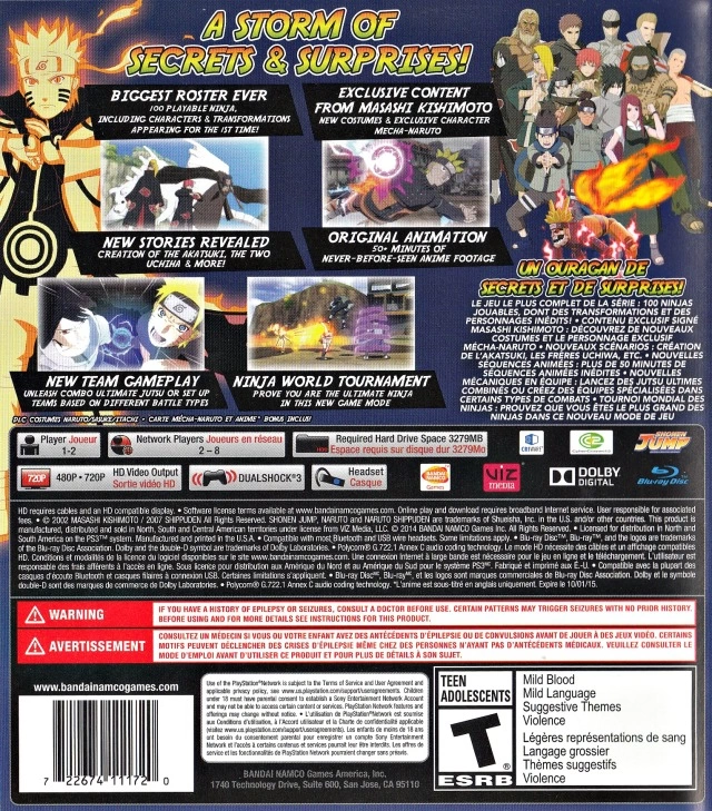 Capa do jogo Naruto Shippuden: Ultimate Ninja Storm Revolution