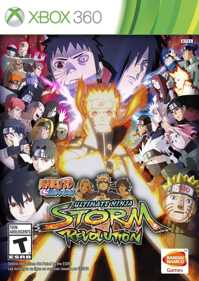 Capa do jogo Naruto Shippuden: Ultimate Ninja Storm Revolution