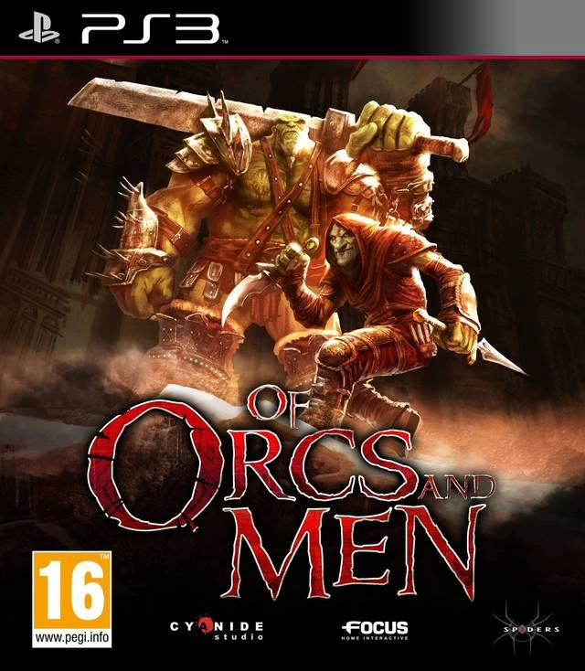 Capa do jogo Of Orcs and Men