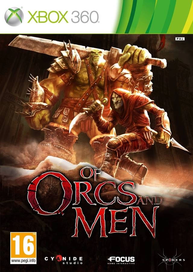 Capa do jogo Of Orcs and Men