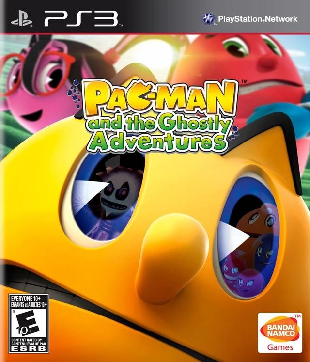 Capa do jogo Pac-Man and the Ghostly Adventures