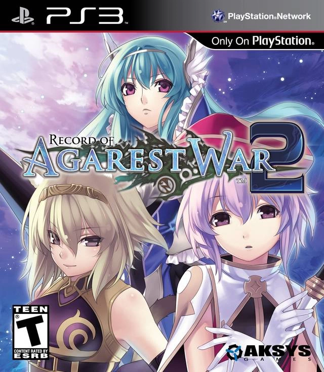 Capa do jogo Record of Agarest War 2