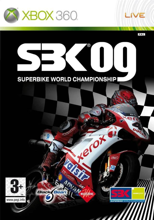 Capa do jogo SBK 09: Superbike World Championship