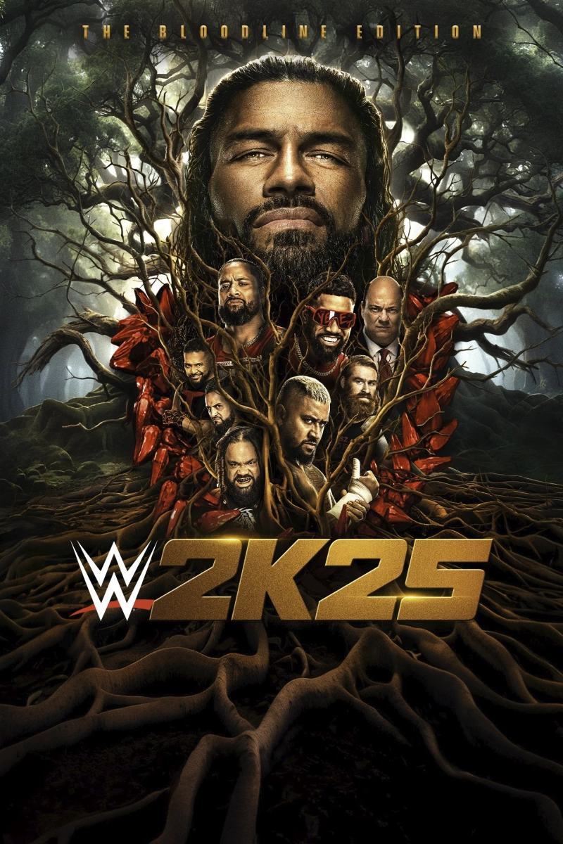 WWE 2K25 cover