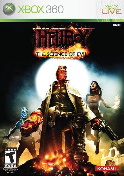 Capa do jogo Hellboy: The Science of Evil