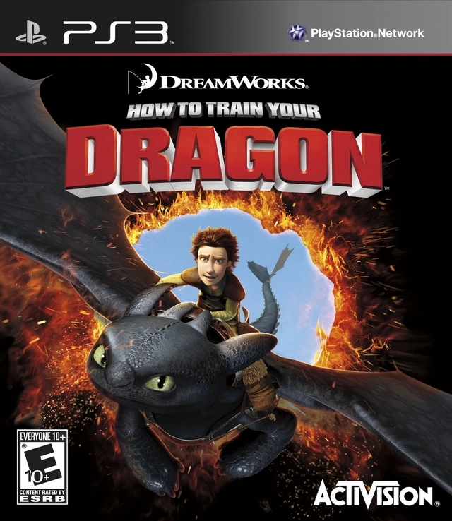 Capa do jogo How to Train Your Dragon