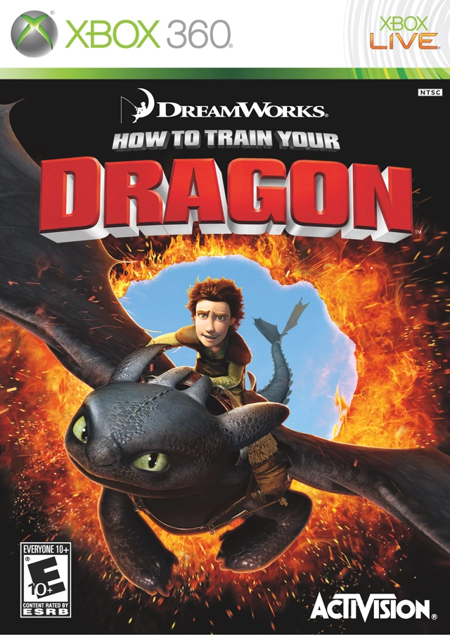 Capa do jogo How to Train Your Dragon