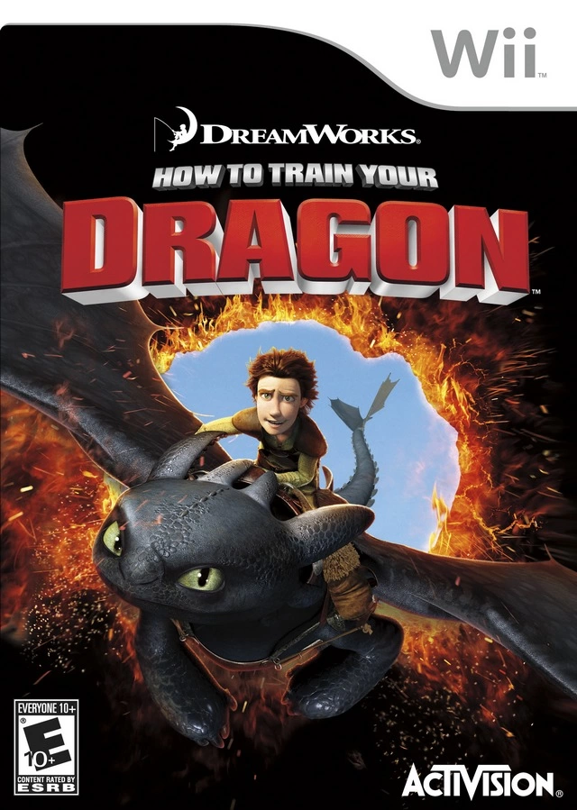 Capa do jogo How to Train Your Dragon