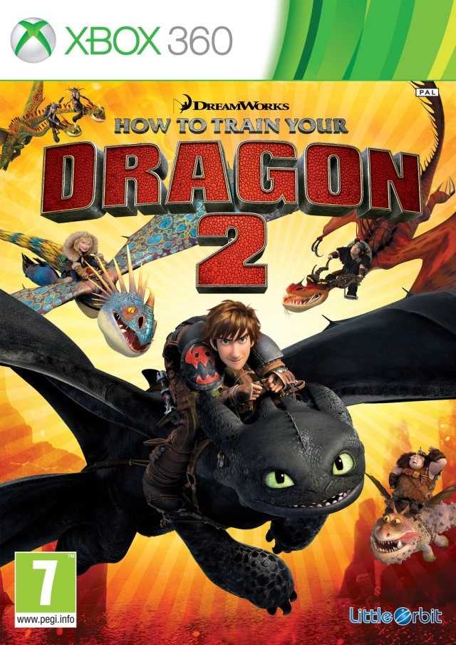 Capa do jogo How to Train Your Dragon 2