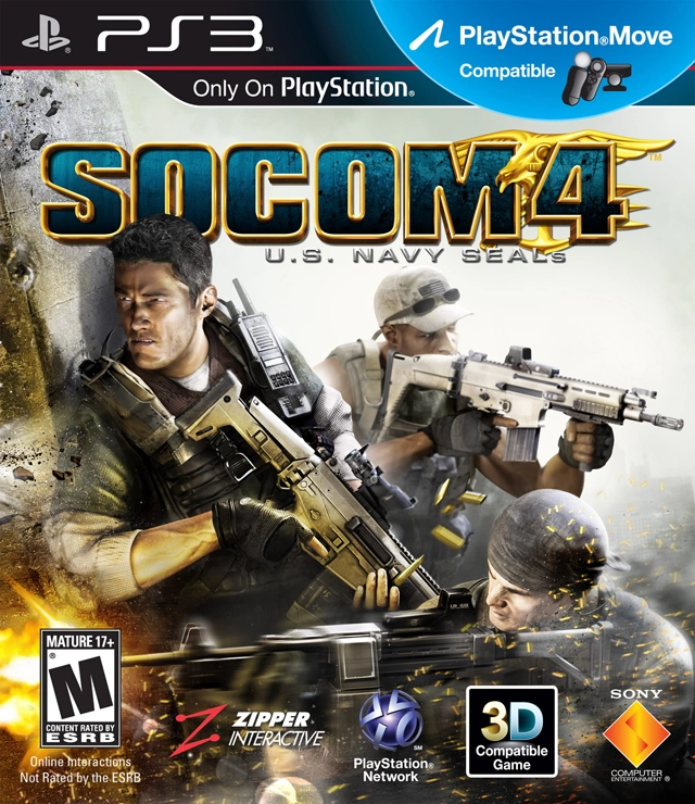 SOCOM 4: U.S. Navy SEALs cover