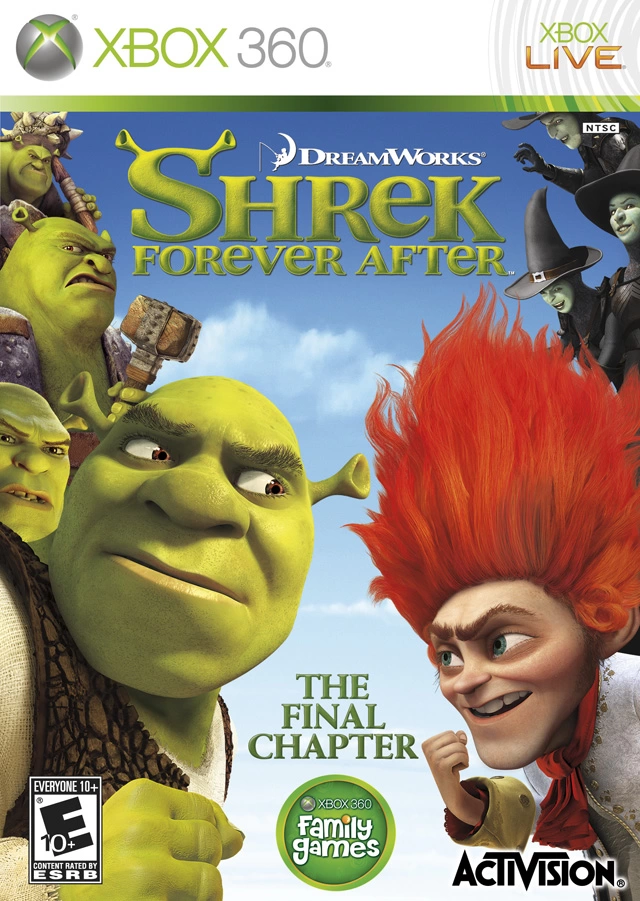 Capa do jogo Shrek Forever After: The Final Chapter