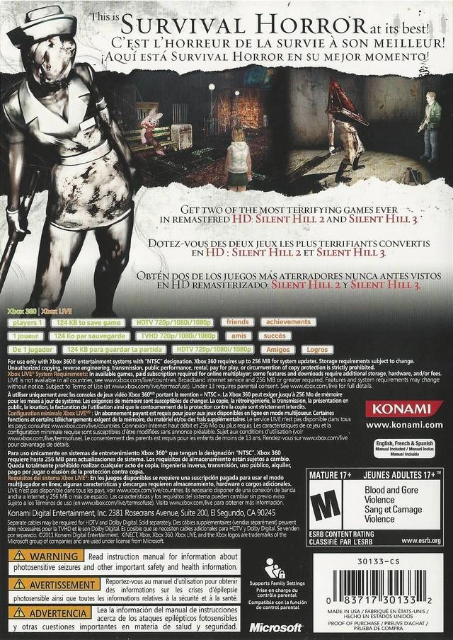 Silent Hill: HD Collection cover