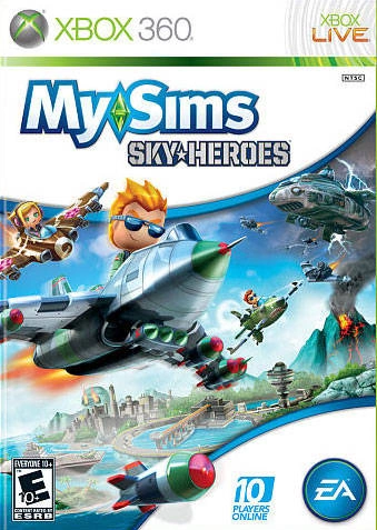 Capa do jogo MySims: SkyHeroes