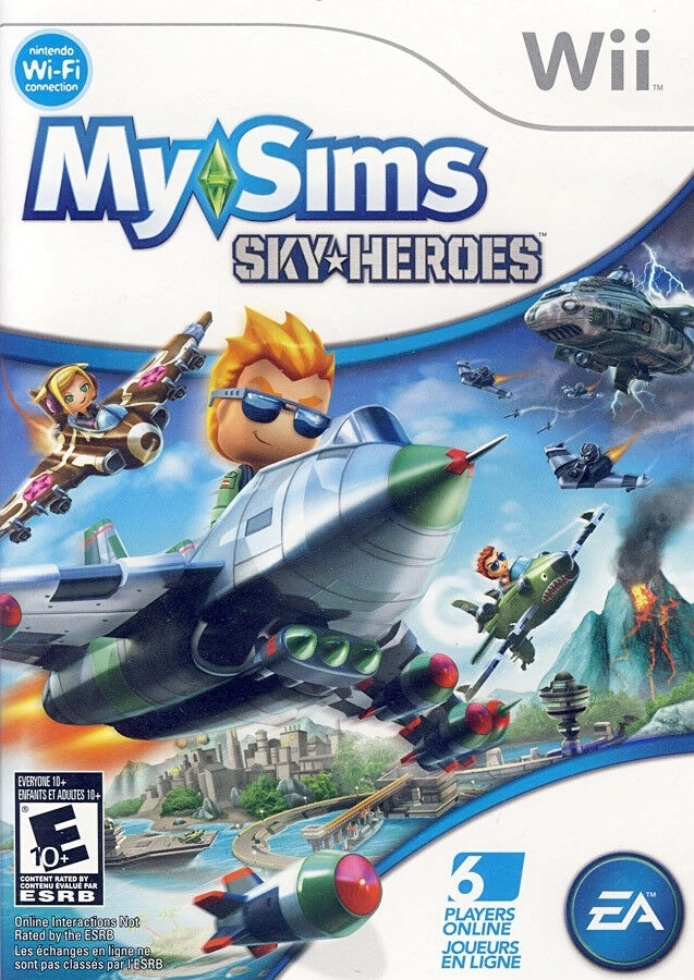 Capa do jogo MySims: SkyHeroes