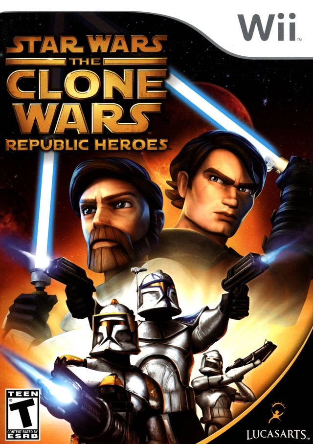 Star Wars: The Clone Wars - Republic Heroes cover