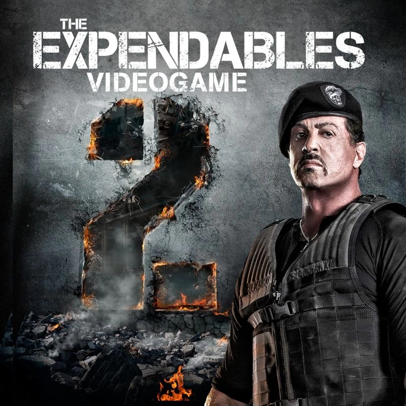 The Expendables 2: Videogame cover