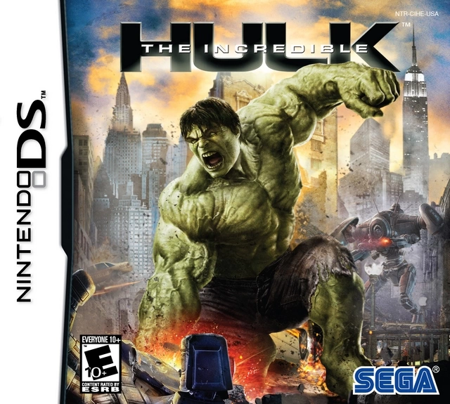 Capa do jogo The Incredible Hulk