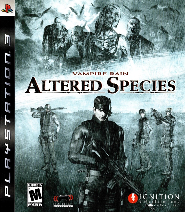 Capa do jogo Vampire Rain: Altered Species