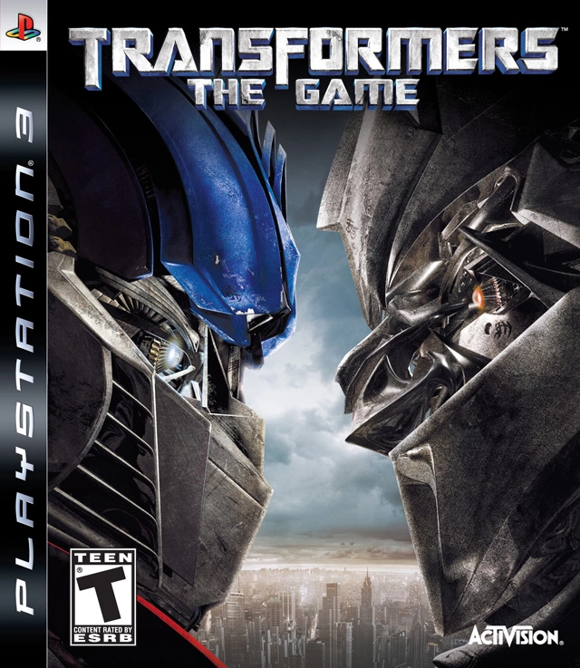 Capa do jogo Transformers: The Game