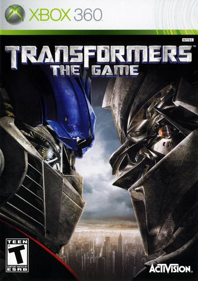 Capa do jogo Transformers: The Game