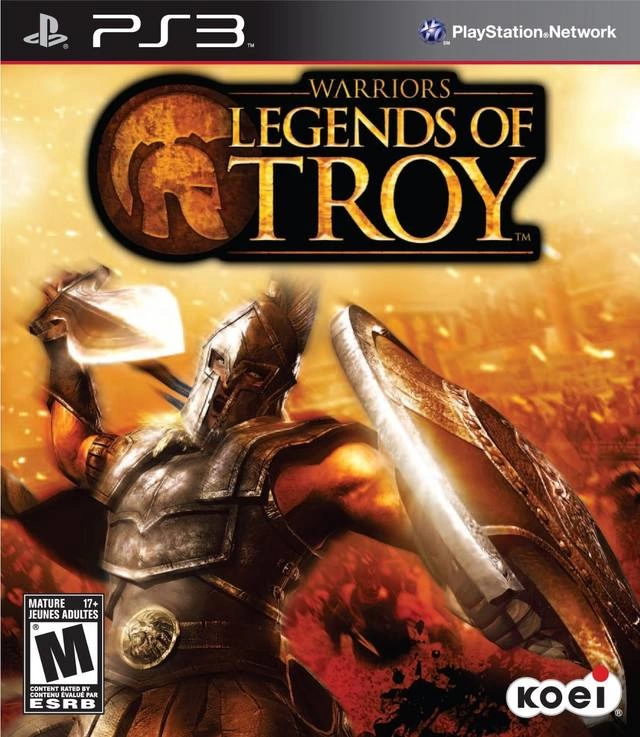 Capa do jogo Warriors: Legends of Troy