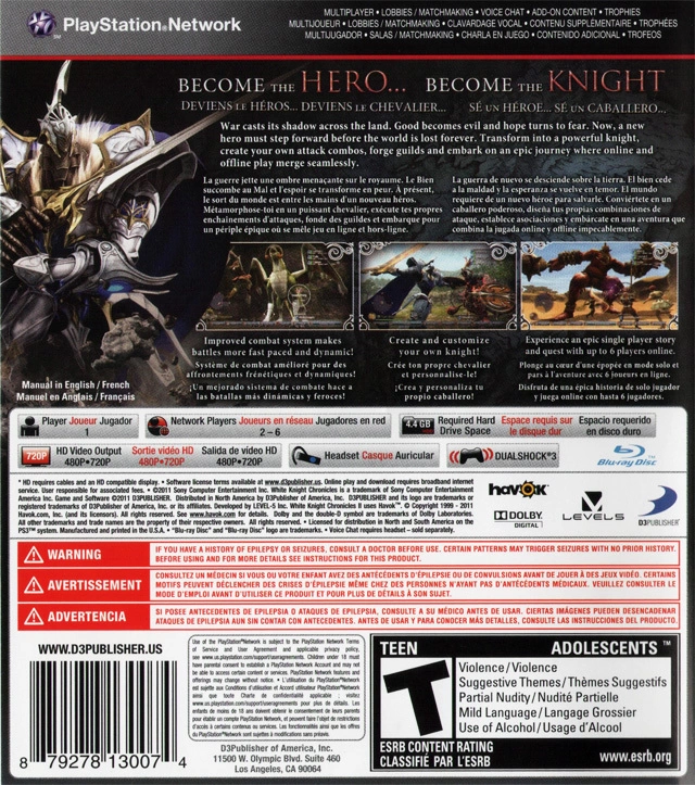 White Knight Chronicles II cover