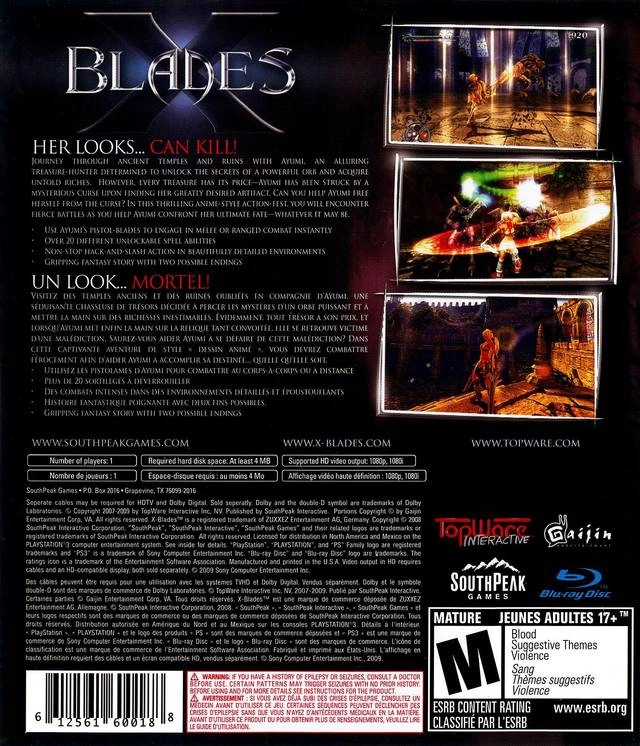 X-Blades cover