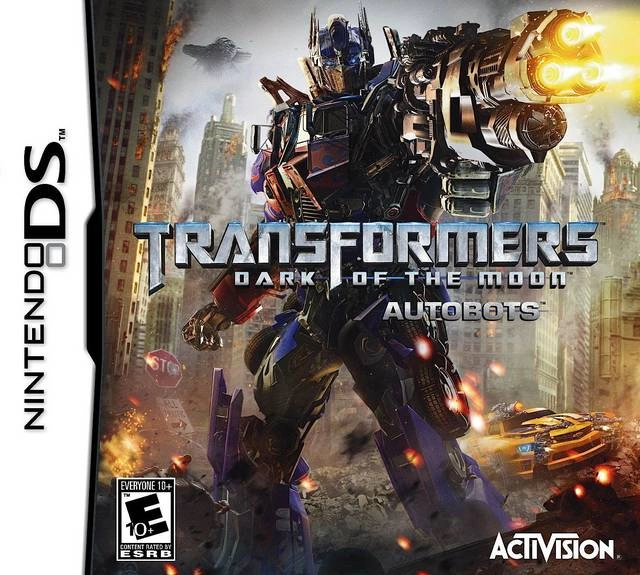 Capa do jogo Transformers: Dark of the Moon - Autobots