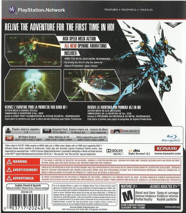 Capa do jogo Zone of the Enders: HD Collection