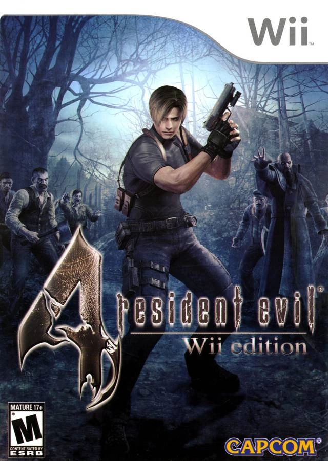 Capa do jogo Resident Evil 4: Wii Edition