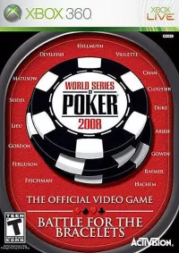 Capa de World Series of Poker 2008: Battle for the Bracelets