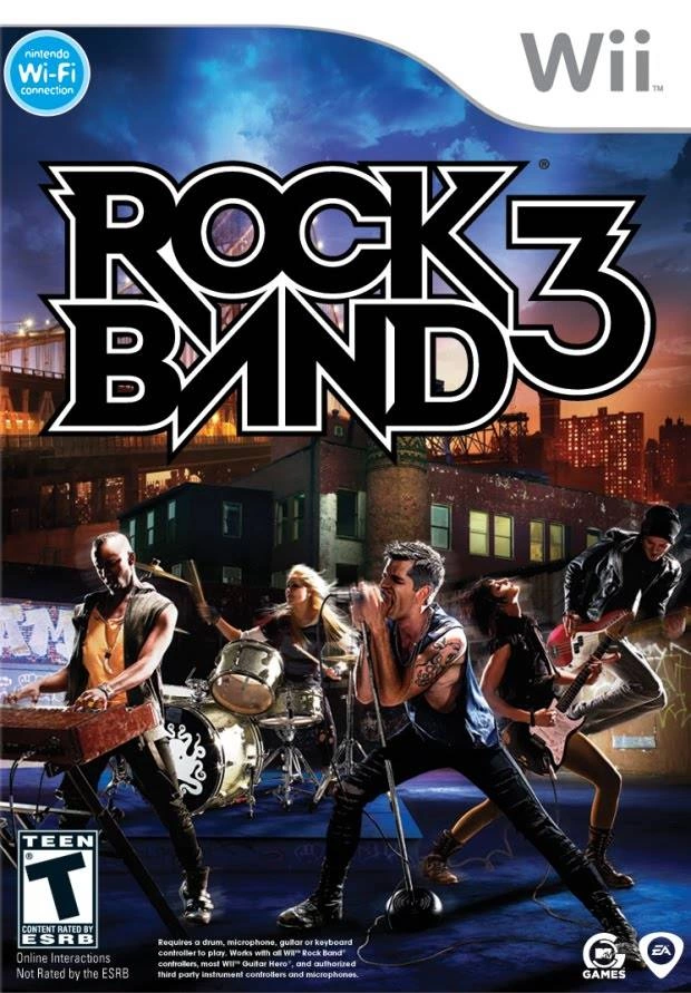 Rock Band 3 cover