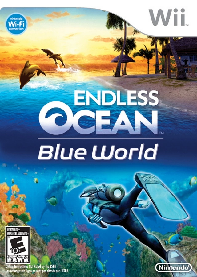 Capa do jogo Endless Ocean: Blue World