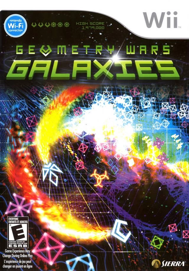 Capa do jogo Geometry Wars: Galaxies