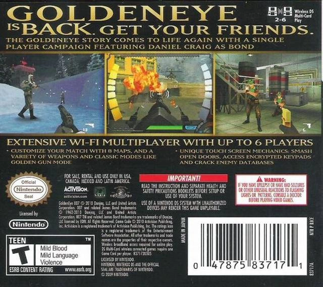 GoldenEye 007 cover