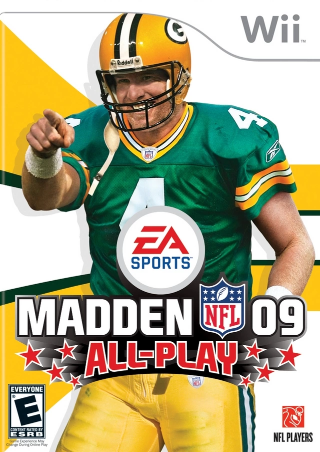 Capa do jogo Madden NFL 09 All-Play