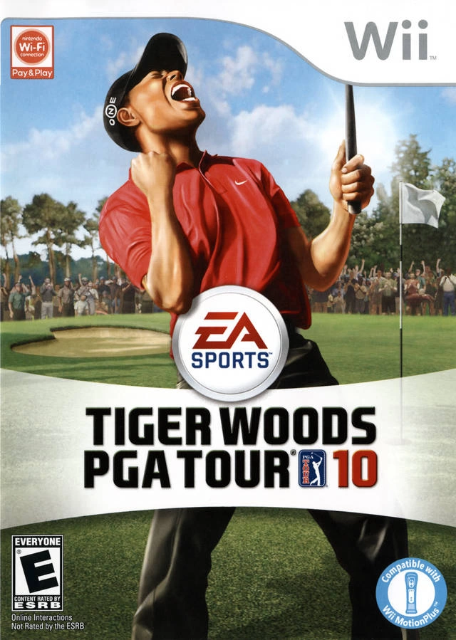 Capa do jogo Tiger Woods PGA Tour 10