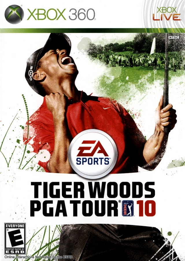 Capa do jogo Tiger Woods PGA Tour 10