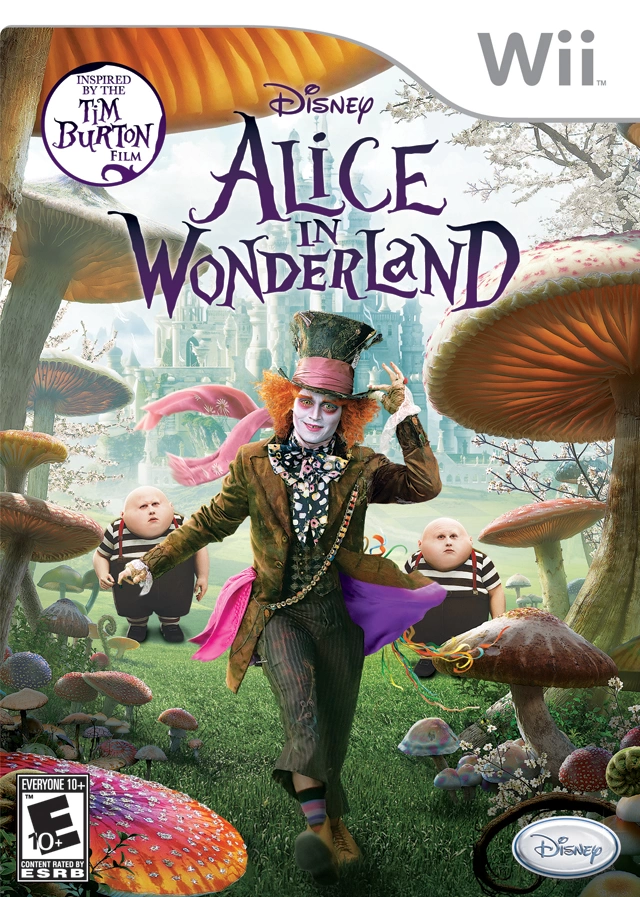 Capa do jogo Alice in Wonderland